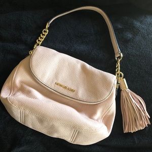 MK Bedford Tassel Convertible Shoulder Bag